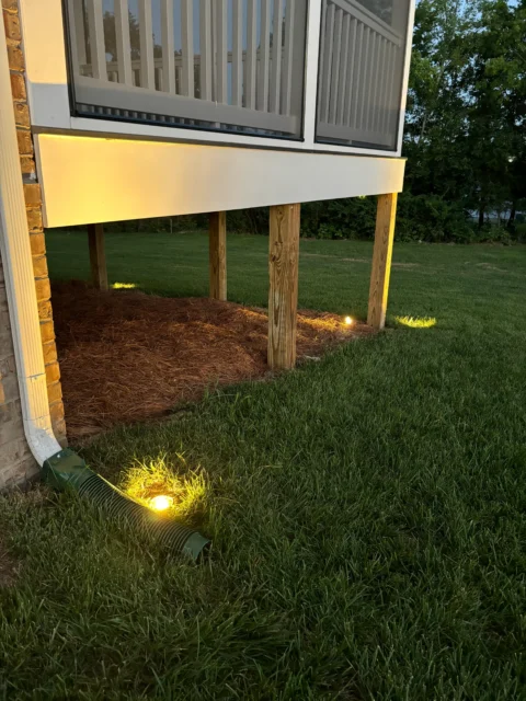 Landscape Lighting Installation