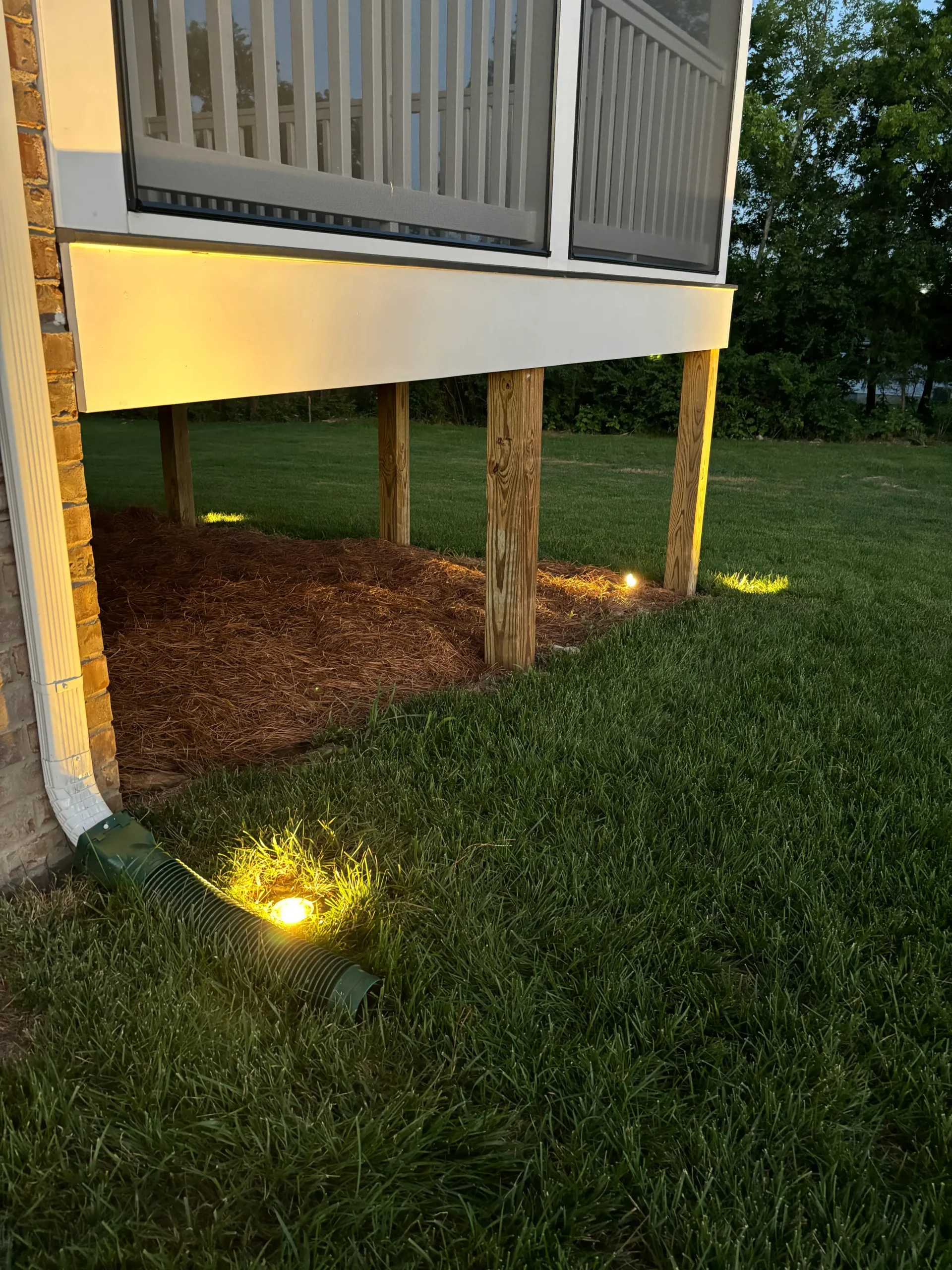 Landscape Lighting Installation 