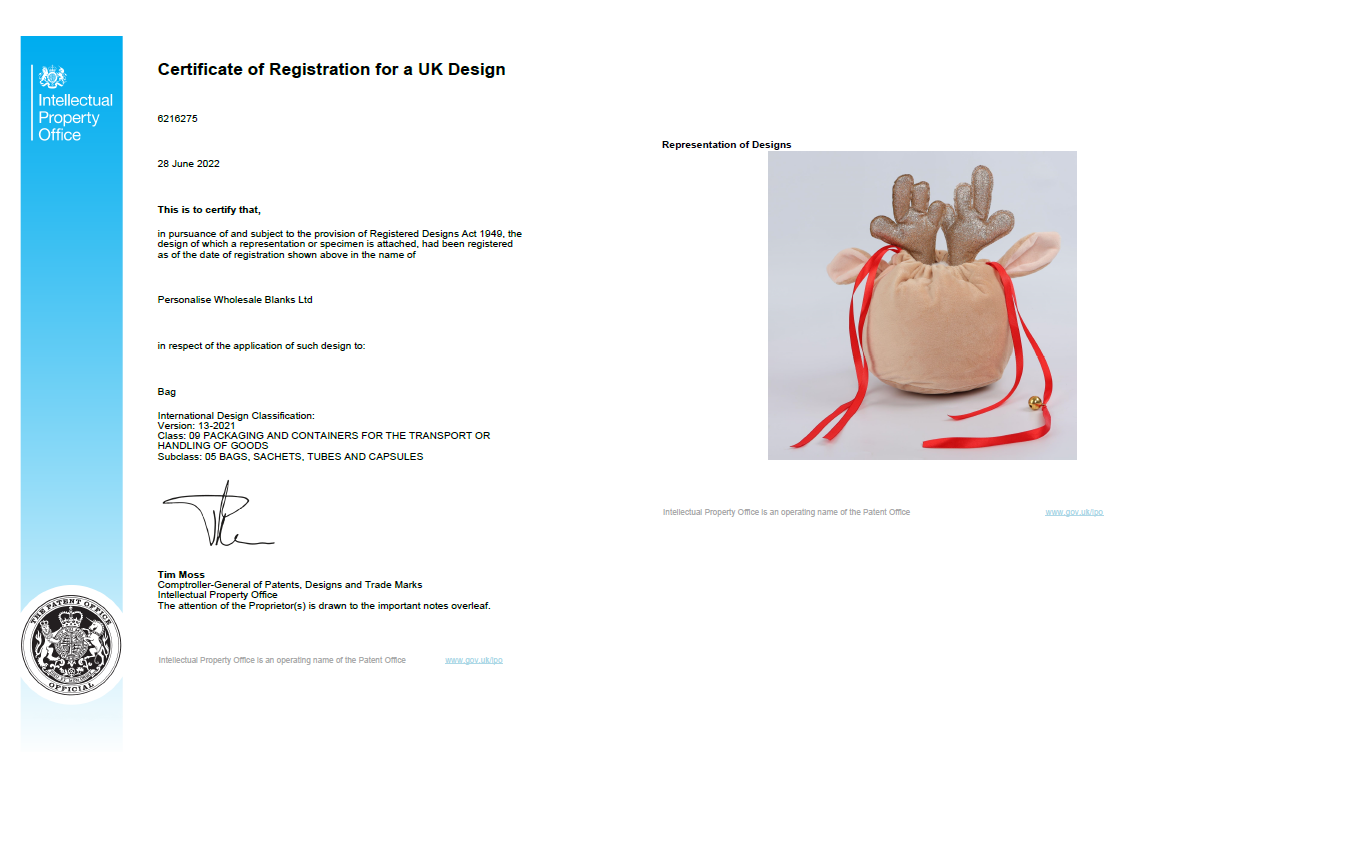 Christmas Drawstring Bags - Image 4